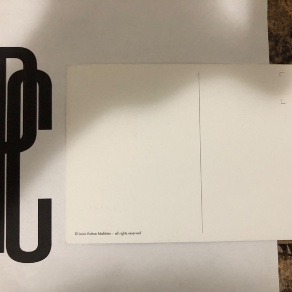 Louis Vuitton "Varsity" Postcard - Picture 3 of 3